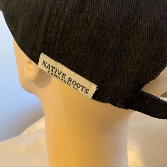 Colorado Dispensary Cannibis Hat ‘Native Roots’ Cap Black Hat OSFA Excellent - Picture 3 of 6